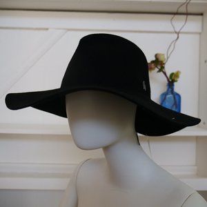 Black Brooklyn Hat Co. Wide Brim Floppy Hat